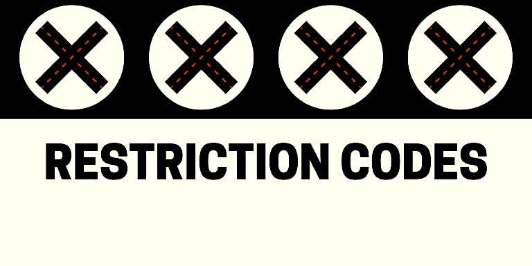 Read more about the article RESTRICTION CODES, MEANINGS, REMOVAL PROCEDURES, AND SUPREME COURT DECISIONS